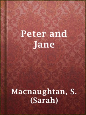 cover image of Peter and Jane